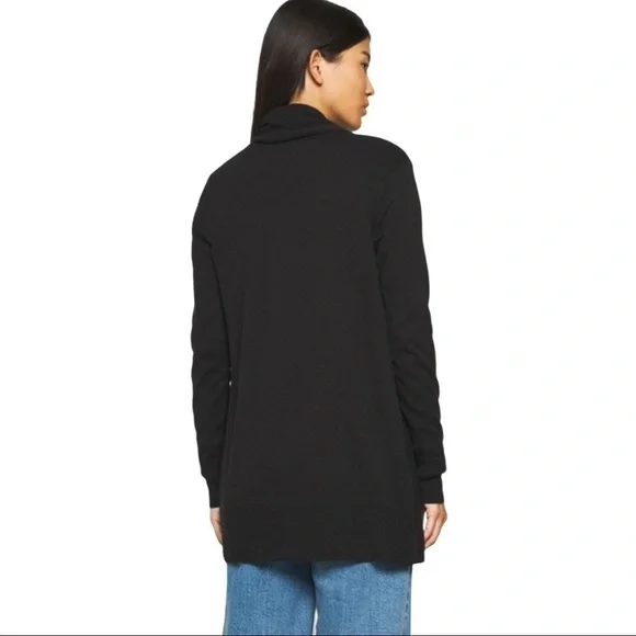 NWT Women’s GAP BELLA THIRD - Black Cardigan Size Large - Picture 3 of 7